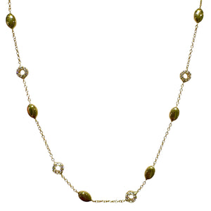 COLLANA CERCHI E OVALI
