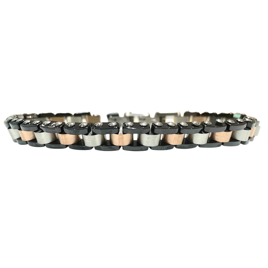 BRACCIALE IN MAGLIA 3 COLORI