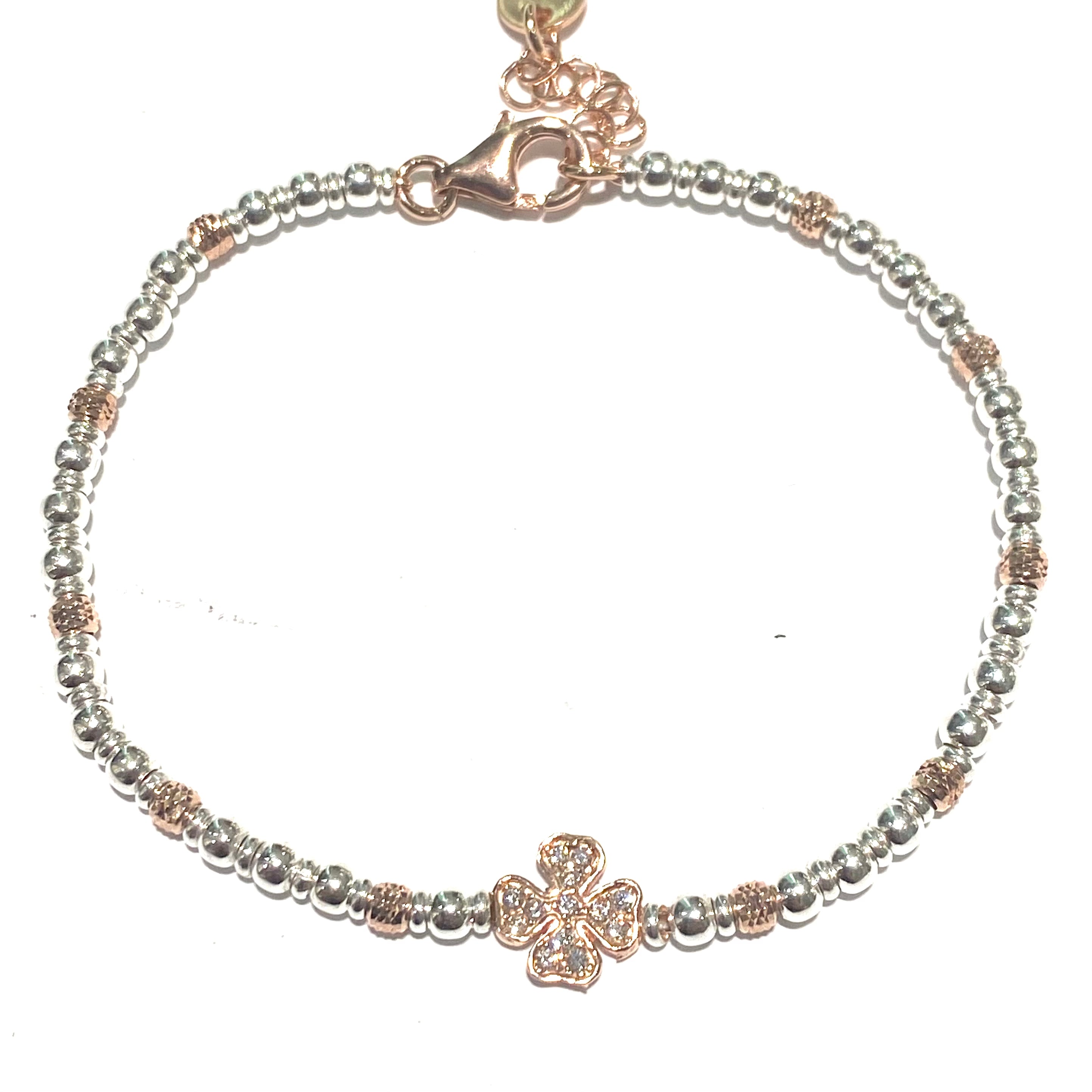 Bracciale Quadrifoglio In Oro 18k - Phy Gioielli