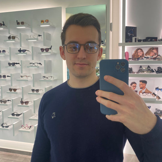 OCCHIALE DA VISTA IN TITANIO CHRISTIE'S