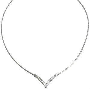 COLLANA RIGIDA A 'V'