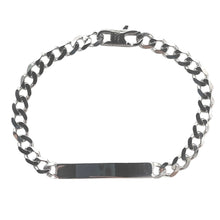 Carica l&#39;immagine nel visualizzatore di Gallery, BRACCIALE PIASTRINA UOMO
