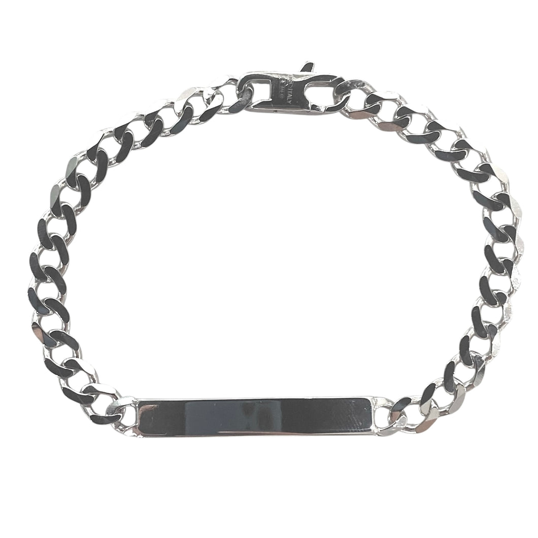 BRACCIALE PIASTRINA UOMO