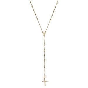 COLLANA ROSARIO ORO GIALLO