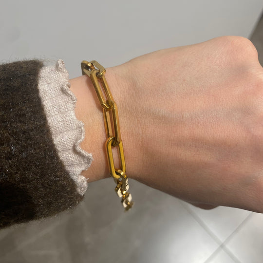 BRACCIALE CATENA DORATO