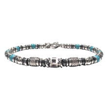 Carica l'immagine nel visualizzatore di Gallery, BRACCIALE ANANDA PIETRE TURCHESI
