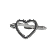 Carica l'immagine nel visualizzatore di Gallery, ANELLO CUORE DI CONTORNO
