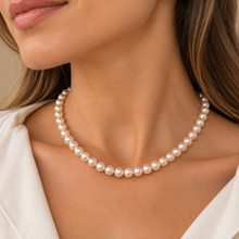 Carica l'immagine nel visualizzatore di Gallery, COLLANA GIRO DI PERLE 7-7,50
