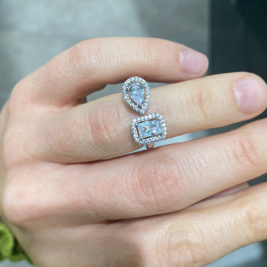 ANELLO GOCCIA E RETTANGOLO