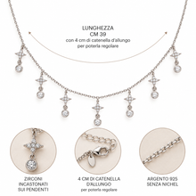 Carica l'immagine nel visualizzatore di Gallery, COLLANA PENDENTI BRILLANTI
