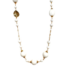 Carica l'immagine nel visualizzatore di Gallery, COLLANA CON AGATA BIANCA
