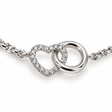 Carica l'immagine nel visualizzatore di Gallery, BRACCIALE CERCHIO E CUORE
