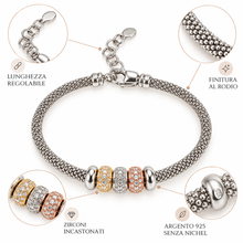 Carica l'immagine nel visualizzatore di Gallery, BRACCIALE TRICOLOR SHINE
