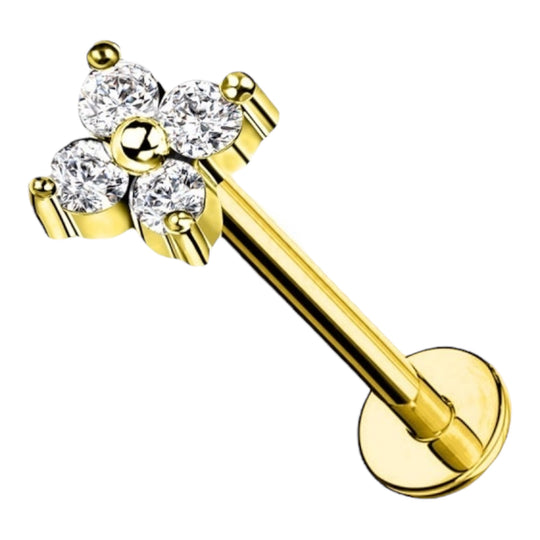 ORECCHINO PIERCING CON CRISTALLI