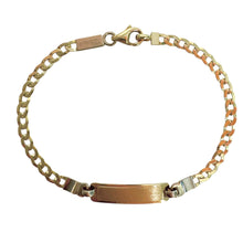 Carica l&#39;immagine nel visualizzatore di Gallery, BRACCIALE BATTESIMO PIASTRINA

