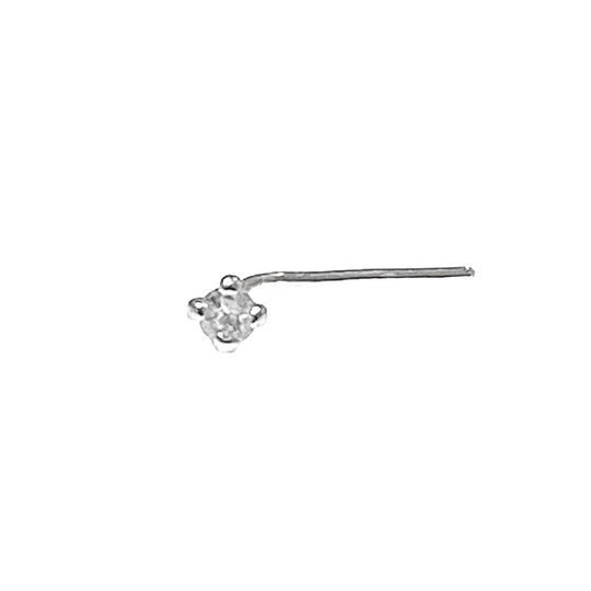 PIERCING NASO ORO 750% CON DIAMANTE