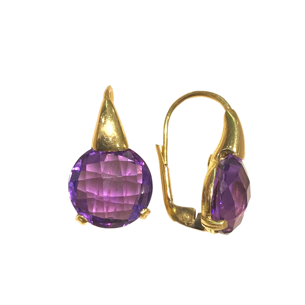 Senza Prezzo di Riserva - Orecchini - 18 carati Oro giallo Diamante (Naturale) - Diamante Senza Prezzo di Riserva - Orecchini - 18 carati Oro giallo Diamante (Naturale) - Diamante