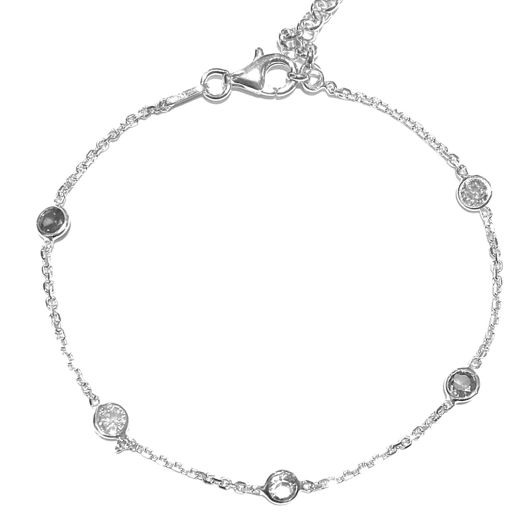 BRACCIALE PUNTI LUCE DI ZIRCONI