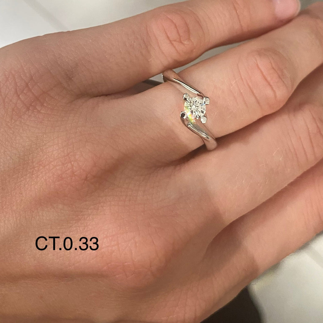 ANELLO SOLITARIO VALENTINO