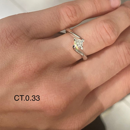 ANELLO SOLITARIO VALENTINO