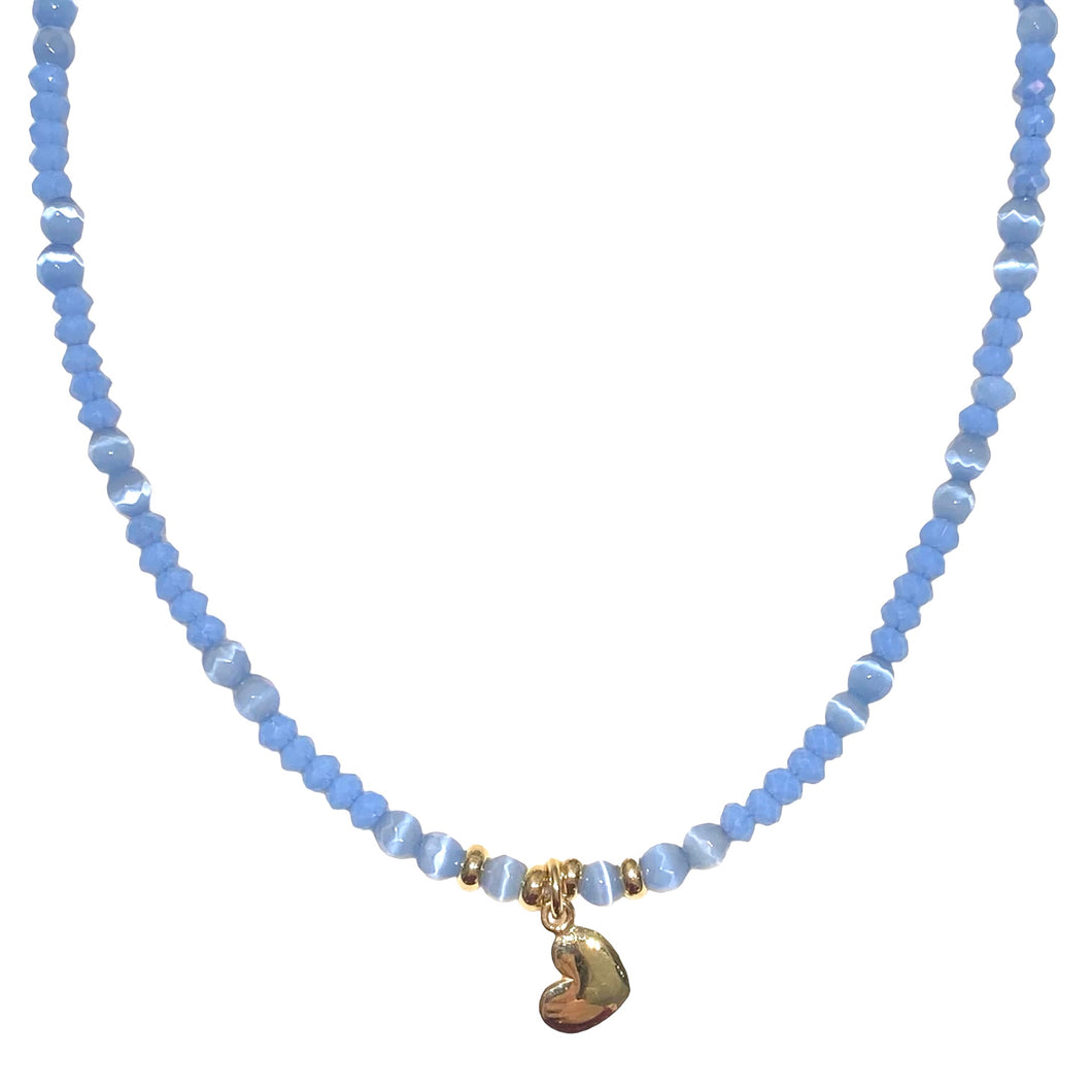 COLLANA AGATA BLU