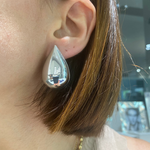 ORECCHINI GOCCIA ARGENTO