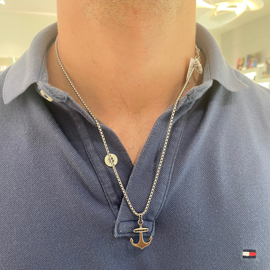 CATENA CON ANCORA - SAVK02