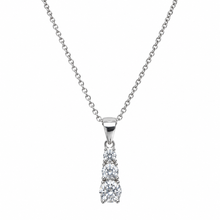 Carica l'immagine nel visualizzatore di Gallery, Collana ASTRA in argento 925 con zirconi
