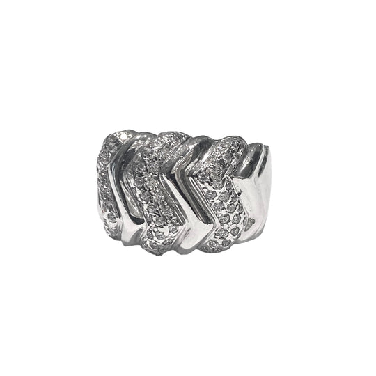 ANELLO A FASCIA ZIG ZAG