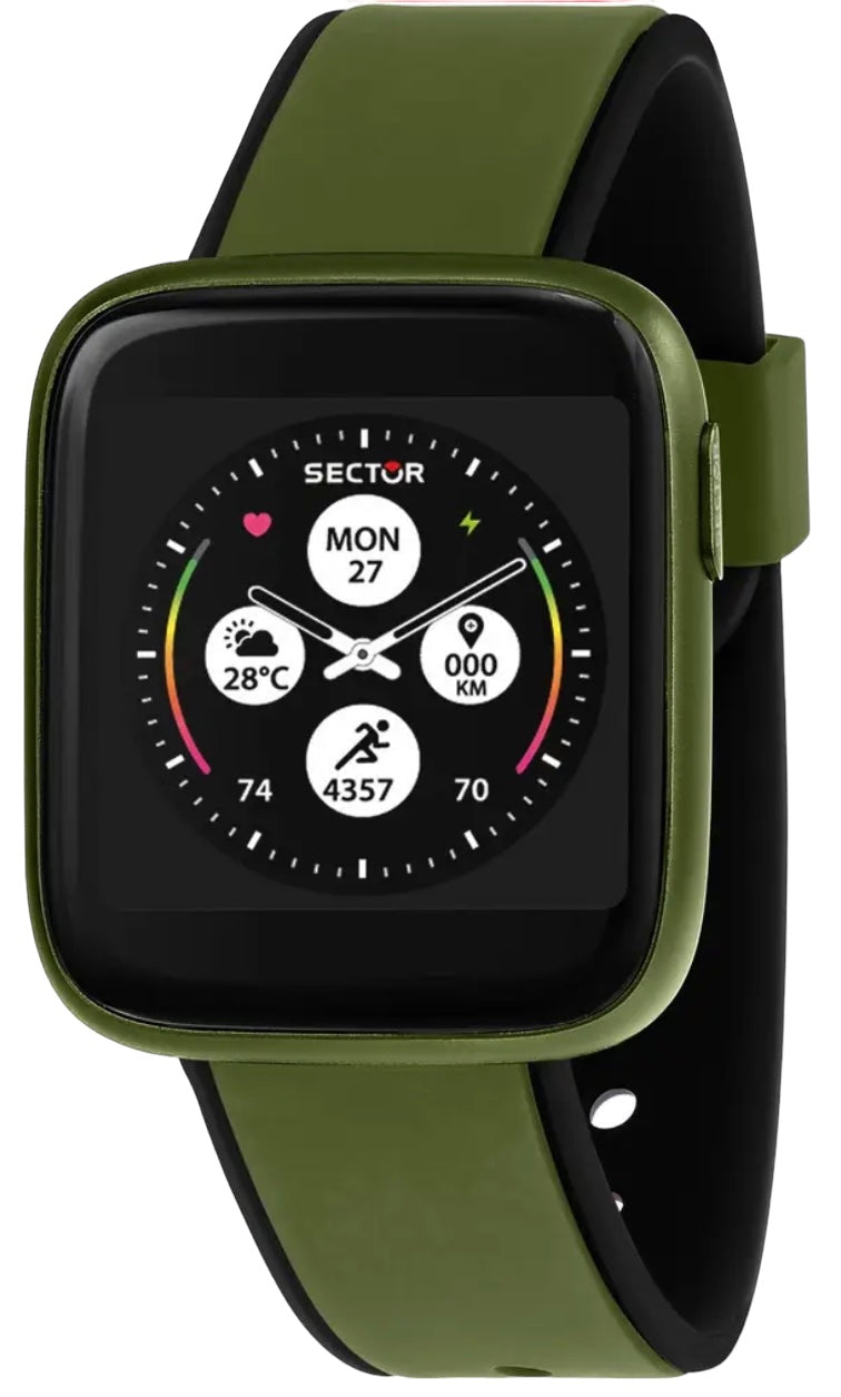 OROLOGIO SMARTWATCH SECTOR S-04 COLOURS - R3253158005 VERDE