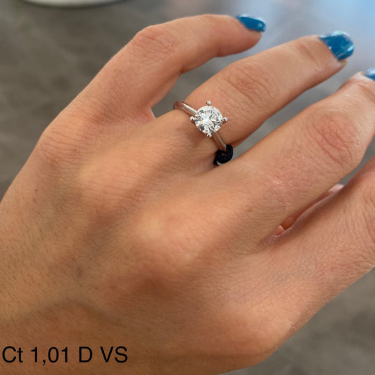 ANELLO SOLITARIO CLASSICO