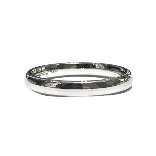 FEDE 3 MM ORO BIANCO