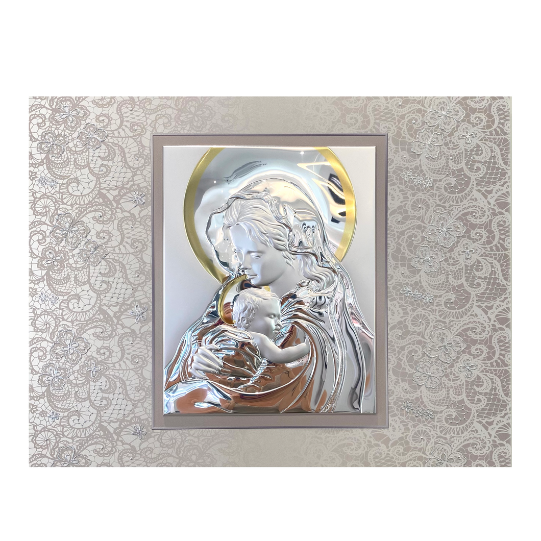 QUADRO MADONNA CON BAMBINO