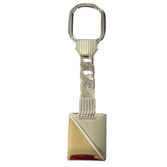 PORTACHIAVI TARGHETTA QUADRATA