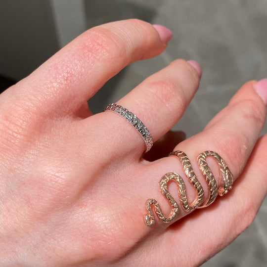 FEDINA DIAMANTATA IN ORO BIANCO