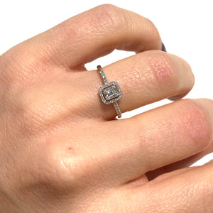 ANELLO DIAMANTE BAGUETTE