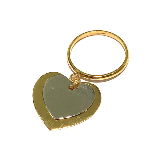 ANELLO CUORE DOPPIO GRANDE