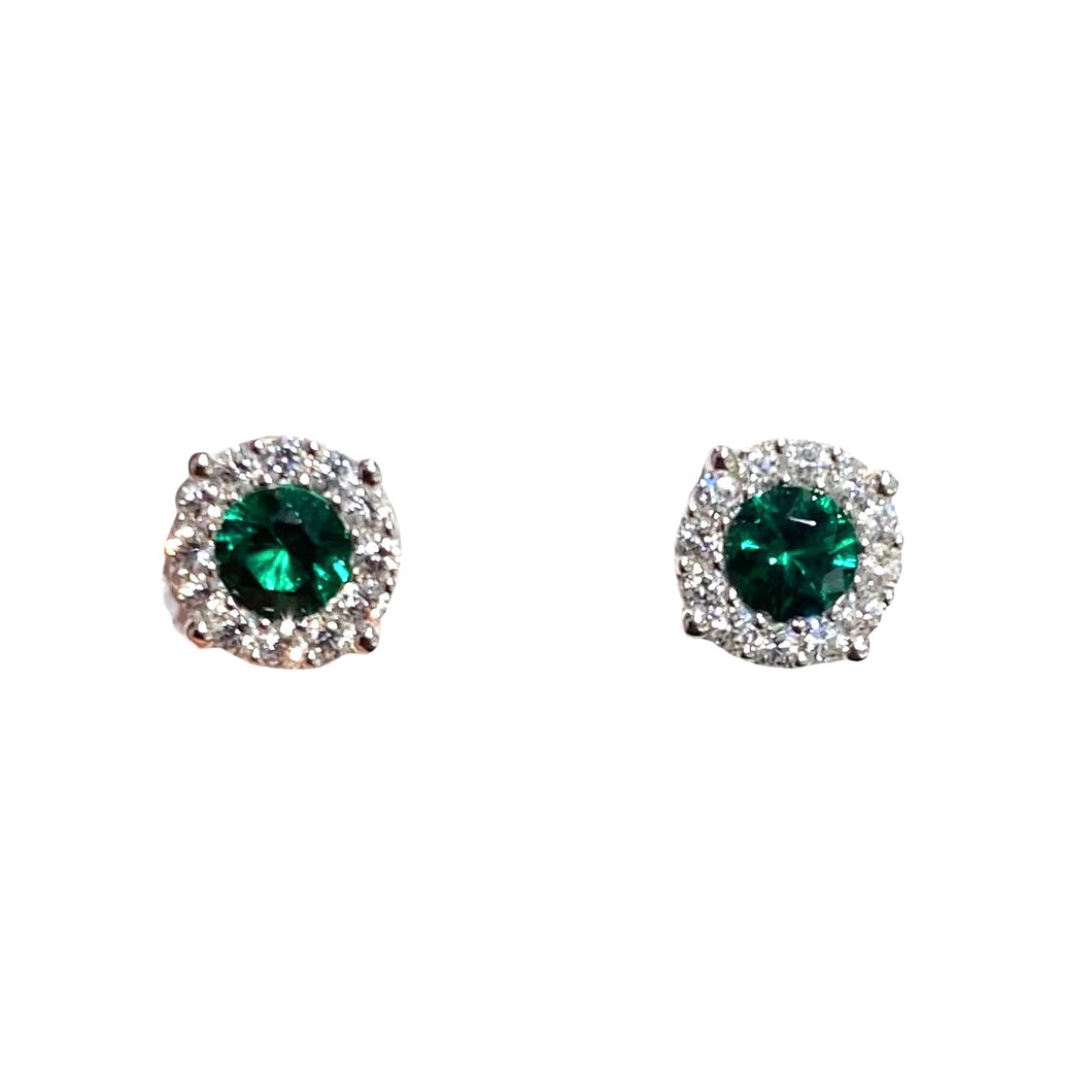 Orecchini Bronzallure Pendenti con Cristalli Verdi | Spedizione Gratis Orecchini Bronzallure Pendenti con Cristalli Verdi | Spedizione Gratis