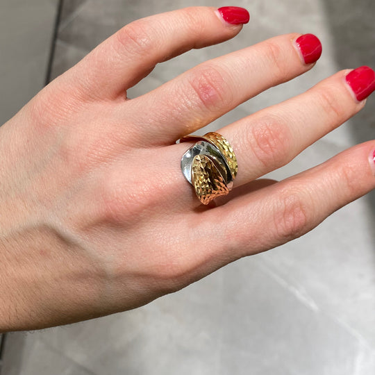 ANELLO FANTASIA TRICOLORE