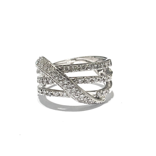 ANELLO FASCIA INTRECCIATA