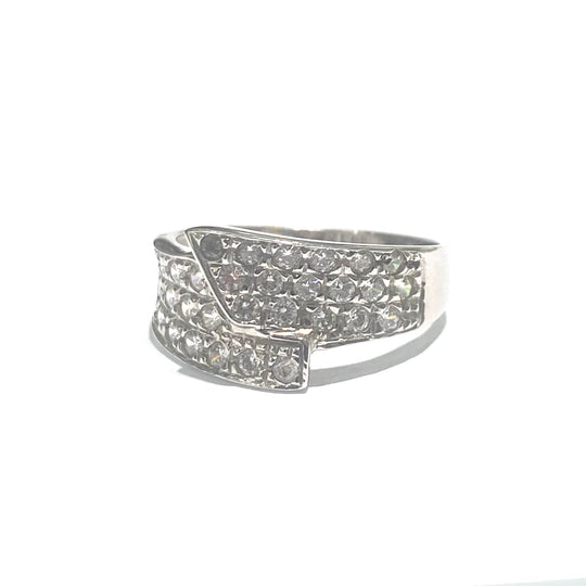 ANELLO A FASCIA INCROCIATA