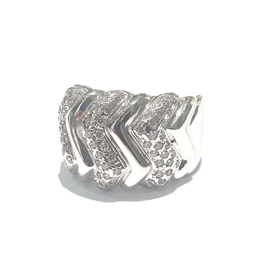 ANELLO A FASCIA ZIG ZAG
