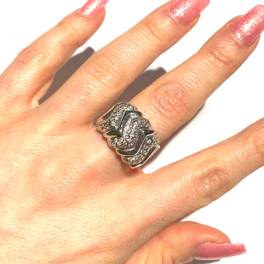 ANELLO A FASCIA ZIG ZAG