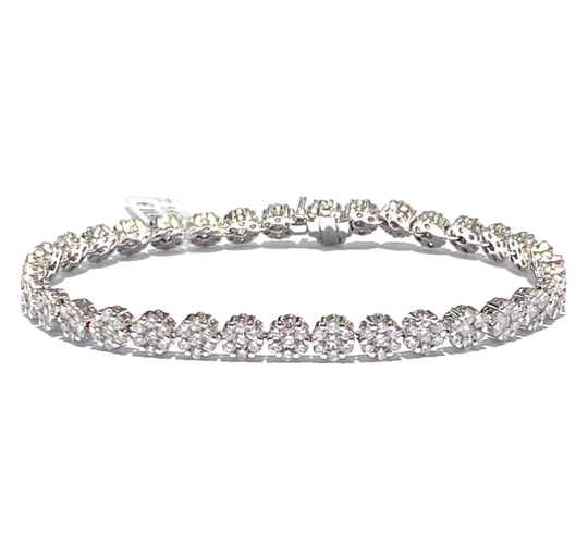 TENNIS FIORI IN DIAMANTI