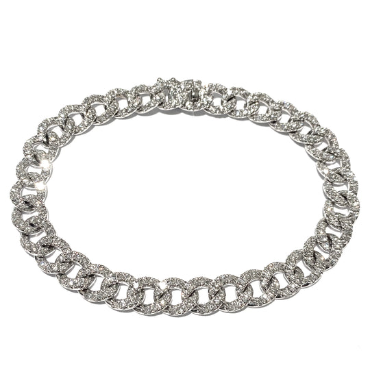 BRACCIALE GRUMETTE IN DIAMANTI