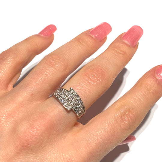 ANELLO A FASCIA INCROCIATA