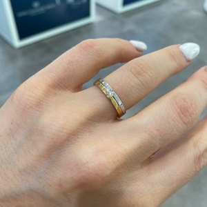 Fedine oro sales giallo e bianco