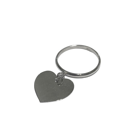 ANELLO CUORE PENDENTE