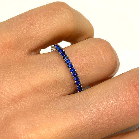 VERETTA A GIRO CON PIETRE BLU