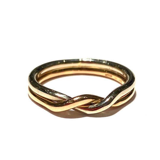 FEDE NODO IN ORO BIANCO E IN ORO ROSA